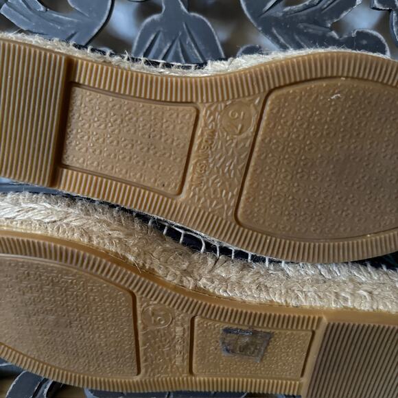 Johnny Was Elysia Floral Embroidered Espadrille Slip On Platform Sneakers 37 - Picture 12 of 12